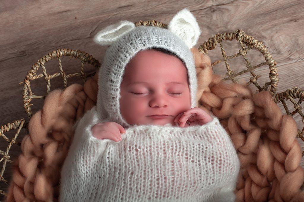 Recién nacido durmiendo